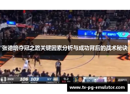 张德培夺冠之路关键因素分析与成功背后的战术秘诀